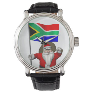 Der Weihnachtsmann mit dem Ende Südafrikas Armbanduhr