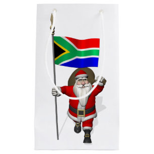 Der Weihnachtsmann mit dem Ende Südafrikas Kleine Geschenktüte