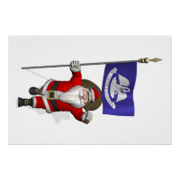 Der Weihnachtsmann mit dem Ende von Louisiana