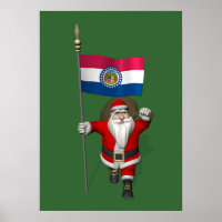 Der Weihnachtsmann mit dem Ende von Missouri