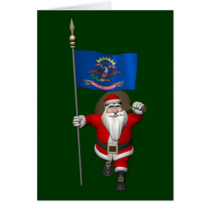 Der Weihnachtsmann mit dem Ende von North Dakota