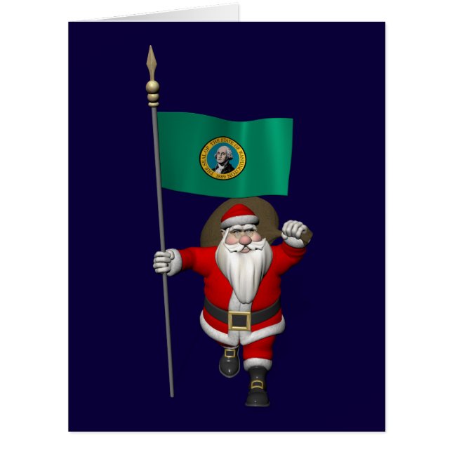 Der Weihnachtsmann mit dem Ende von Washington (Vorderseite)