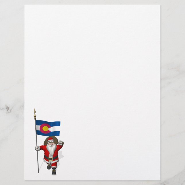 Der Weihnachtsmann mit dem Stich des Colorado (Vorderseite)