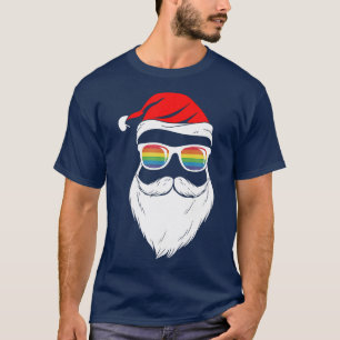 Der Weihnachtsmann mit der Sonnenbrille "Bart Hat" T-Shirt