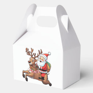 Der Weihnachtsmann mit Friedensgeschenken Geschenkschachtel