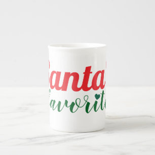 Der Weihnachtsmann Prozellantasse
