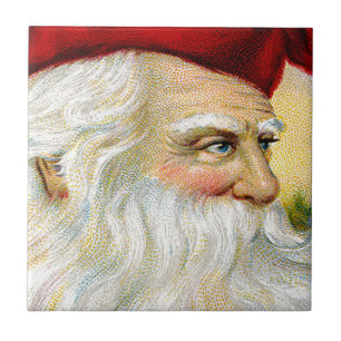 Der Weihnachtsmann schaut dich an Fliese