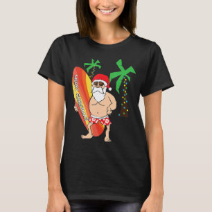 Der Weihnachtsmann surft Weihnachten in Hawaii Jul T-Shirt