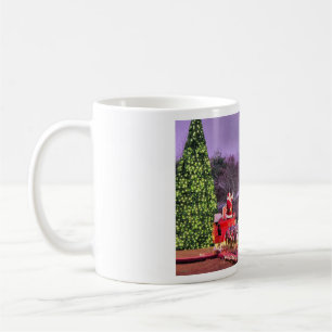 Der Weihnachtsmann und der Polar Express Kaffeetasse