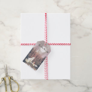 Der Weihnachtsmann und die Polar Geschenkanhänger