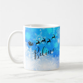 Der Weihnachtsmann und sein fliegender Rentier - G Kaffeetasse