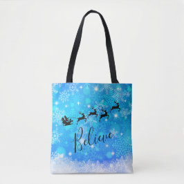 Der Weihnachtsmann und sein fliegender Rentier - G Tasche