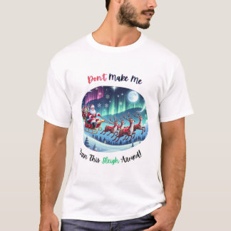 Der Weihnachtsmann und sein Schlitten T-Shirt