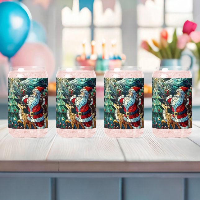 Der Weihnachtsmann und seine Rentierzauber Dosenglas (Insitu (Baby Party))
