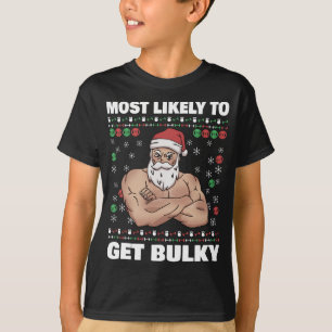 Der Weihnachtsmann wird am ehesten ein hässliches T-Shirt