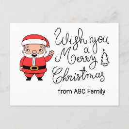 Der Weihnachtsmann wünscht dir frohe Weihnachten z