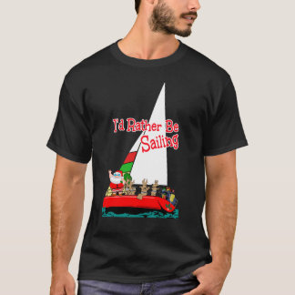 Der Weihnachtsmann würde eher zu Weihnachten in Es T-Shirt