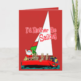 Der Weihnachtsmann würde lieber zu Weihnachten seg