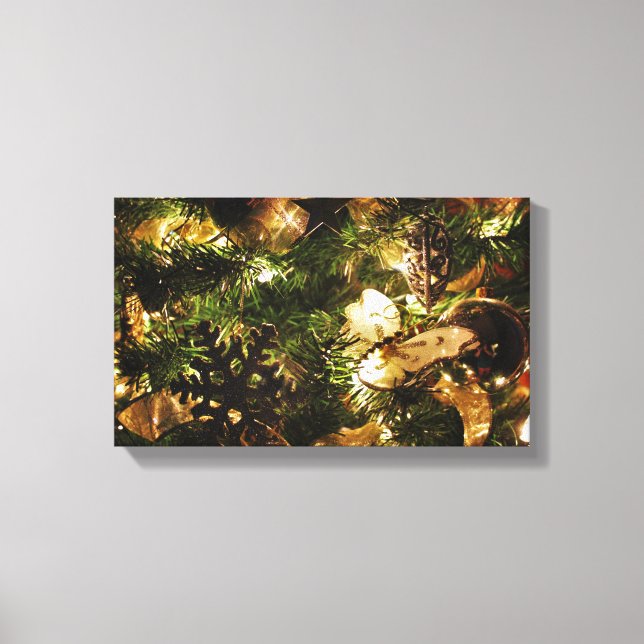 Der Weihnachtsschmetterling Leinwanddruck (Vorderseite)