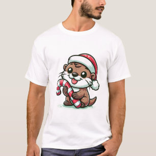 Der Weihnachtstotter-Cartoon T-Shirt