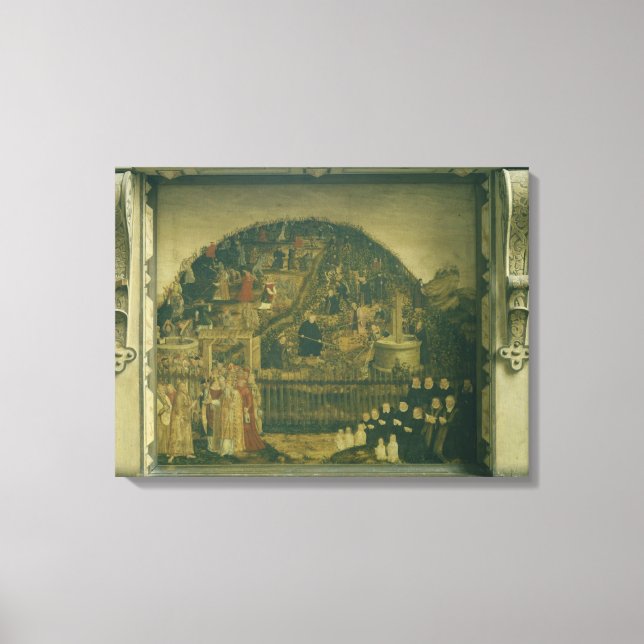 Der Weingarten des Herrn, 1569 Leinwanddruck (Vorderseite)