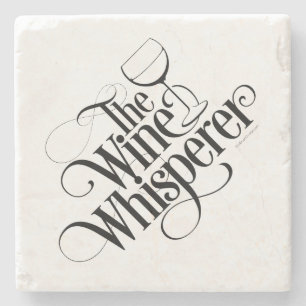 Der WeinWhisperer Steinuntersetzer