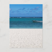 Der weiße Sandstrand von Flic en Flac Mauritius li