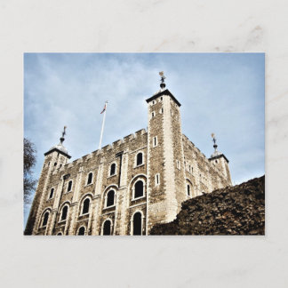 Der weiße Turm - Tower of London Postkarte