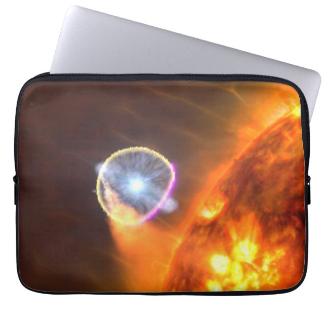 Der weiße Zwergstern in V407 Cygni Laptopschutzhülle (Vorderseite)