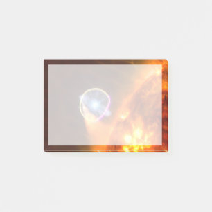 Der weiße Zwergstern in V407 Cygni Post-it Klebezettel