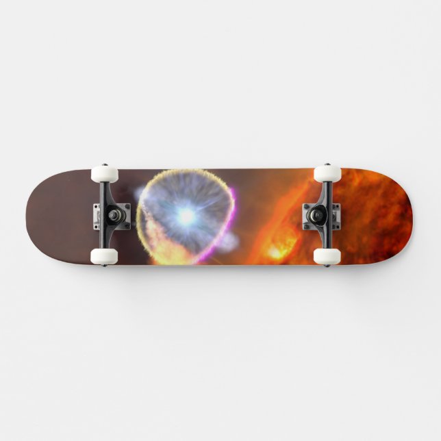 Der weiße Zwergstern in V407 Cygni Skateboard (Horizontal)