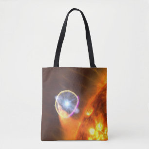 Der weiße Zwergstern in V407 Cygni Tasche