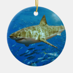 Der Weißer HaiCarcharodonCarcharias Keramikornament