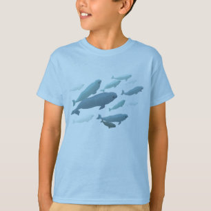 Der Weißwal-Wal-T - Shirt-niedliche T-Shirt