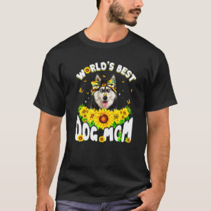 Der Welt beste Sibirische Husky-Mama Muttertag T-Shirt