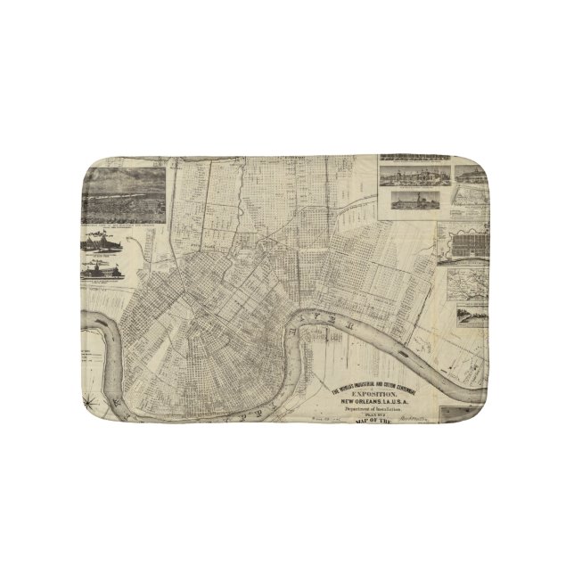 Der Welt industriell Badematte (Vorderseite)