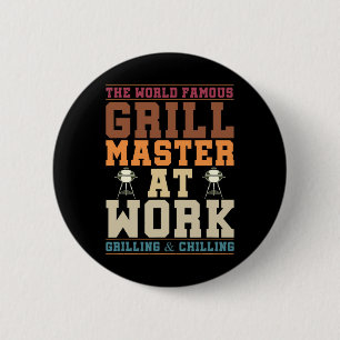 Der weltberühmte Grillmeister bei der Arbeit Lusti Button