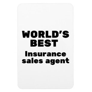 Der weltbeste Agent für Versicherungsverkäufe Magnet