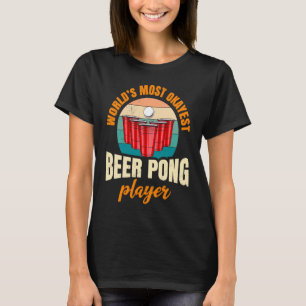 Der weltbeste Bierpong-Spieler Beer Pong T-Shirt