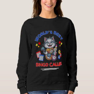 Der weltbeste Bingo Caller Funny Bingo Player Luck Sweatshirt