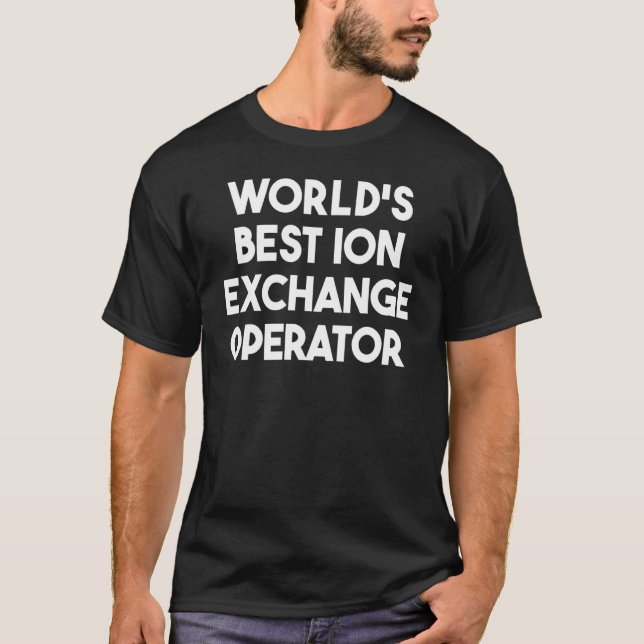 Der weltbeste Börsenbetreiber T-Shirt (Vorderseite)