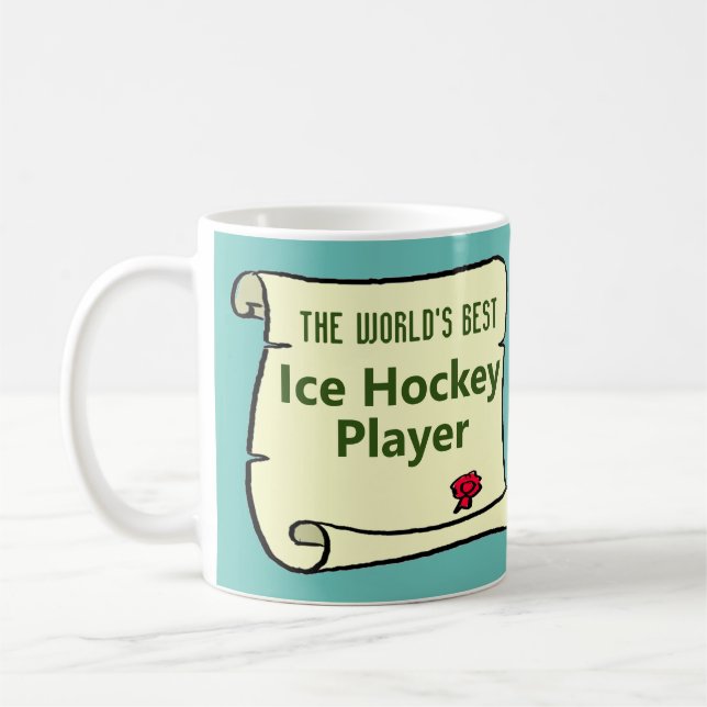 Der weltbeste Eishockeyspieler. Kaffeetasse (Links)