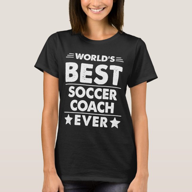 Der weltbeste Fußballtrainer aller Zeiten 1 T-Shirt (Vorderseite)