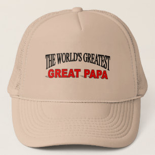 Der weltbeste große Papa Truckerkappe