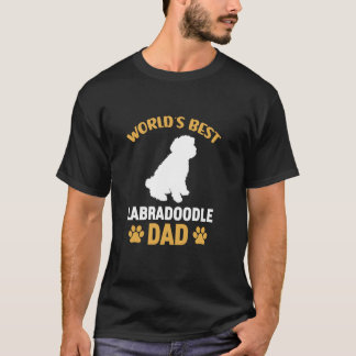 Der weltbeste Labradoodle-Vater Funny Labradoodle  T-Shirt