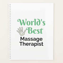 Der weltbeste Massagetherapeut Planer