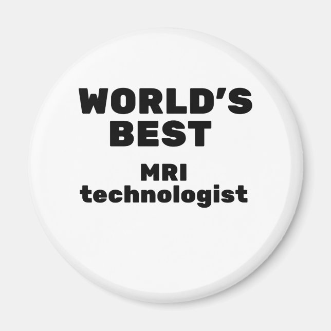 Der weltbeste MRT-Technologe Magnet (Vorne)