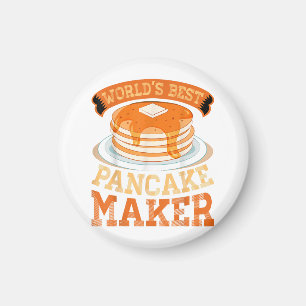 Der weltbeste Pancake Maker - Funny Pancake Maker Magnet