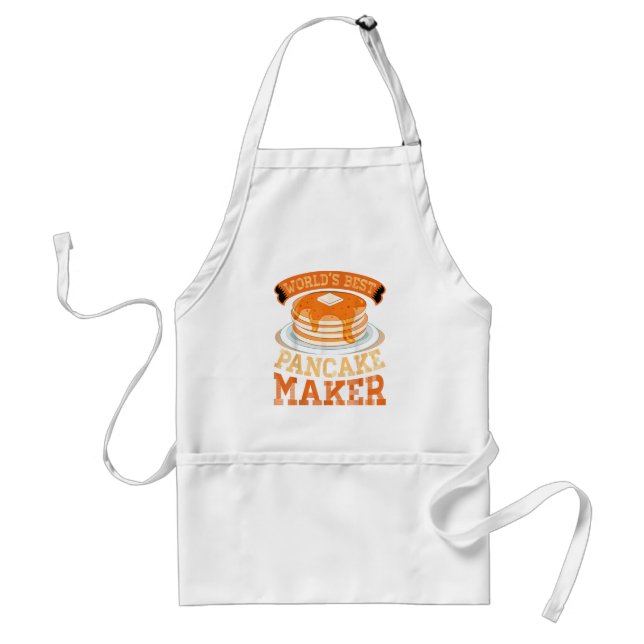 Der weltbeste Pancake Maker - Funny Pancake Maker Schürze (Vorne)