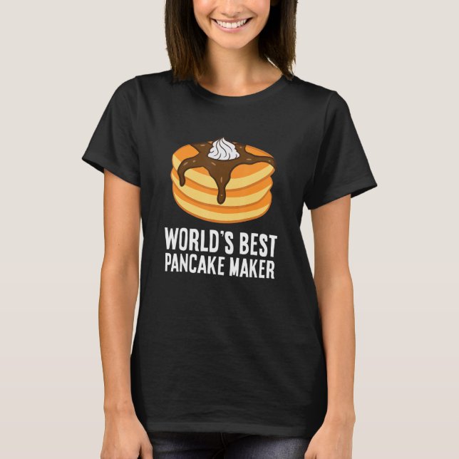 Der weltbeste Pancake Maker T-Shirt (Vorderseite)